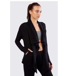 Splits59 Layla Cardigan in Black (Small)